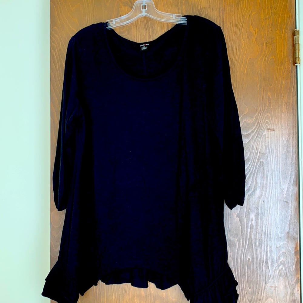 Style & Co ruffled bottom tunic
